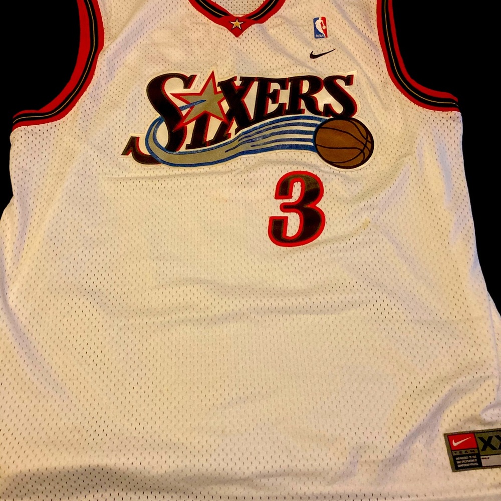NBA Allen Iverson Sixers Jersey